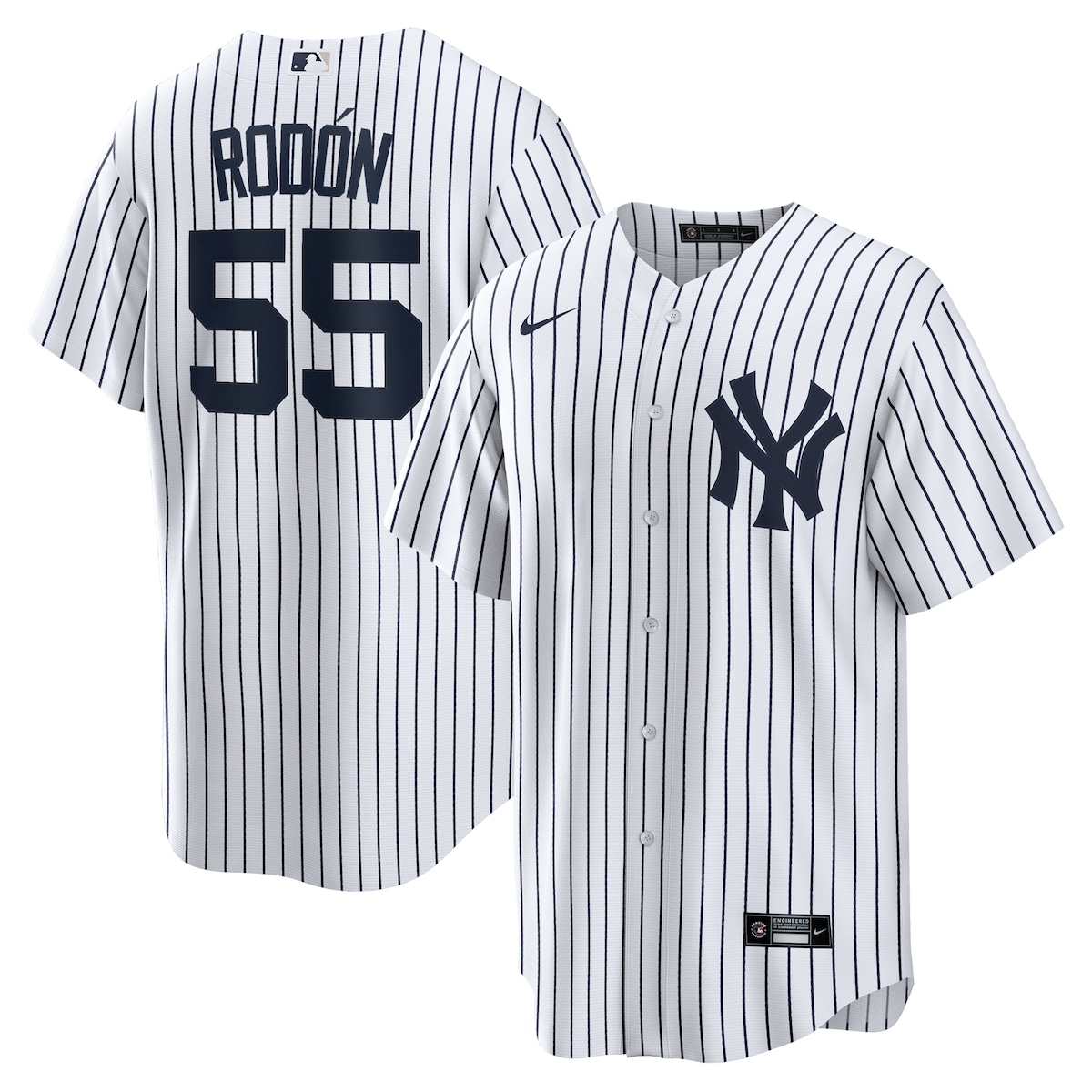 【公式グッズ】MLB ヤンキース カルロス・ロドン ホーム ユニフォーム Nike/ナイキ メンズ ホワイト (Men's Nike 1.0 Replica Player Jersey)