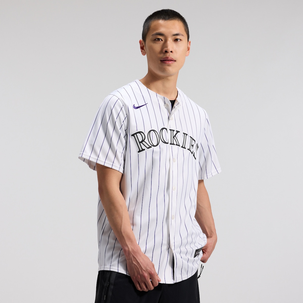 【公式グッズ】MLB ロッキーズ ホーム リミテッド ユニフォーム Nike/ナイキ メンズ ホワイト (2025 Men's Limited Blank Jerseys)
