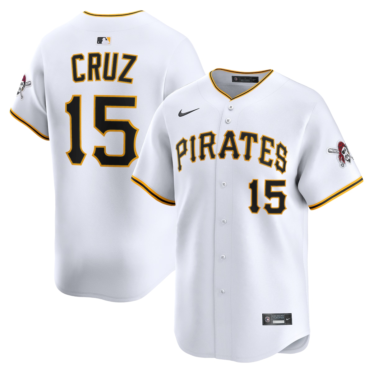 【公式グッズ】MLB パイレーツ オニール・クルーズ オルタネイト リミテッド ユニフォーム Nike/ナイキ メンズ ホワイト (2025 Nike Men's Ltd Players Jerseys - FTF NTP Master Style) 25,287円