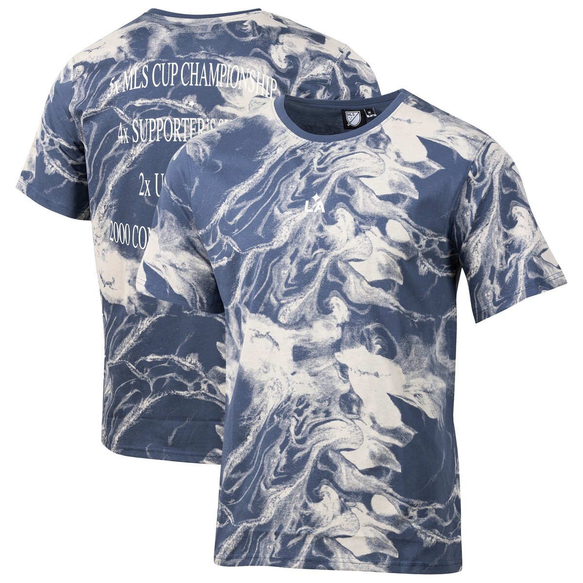 【公式グッズ】MLS LAギャラクシー Tシャツ Sport Design Sweden メンズ グレイ (SDS S25 Men's Team Script Relaxed Tee)｜Fanatics公式ストア 店