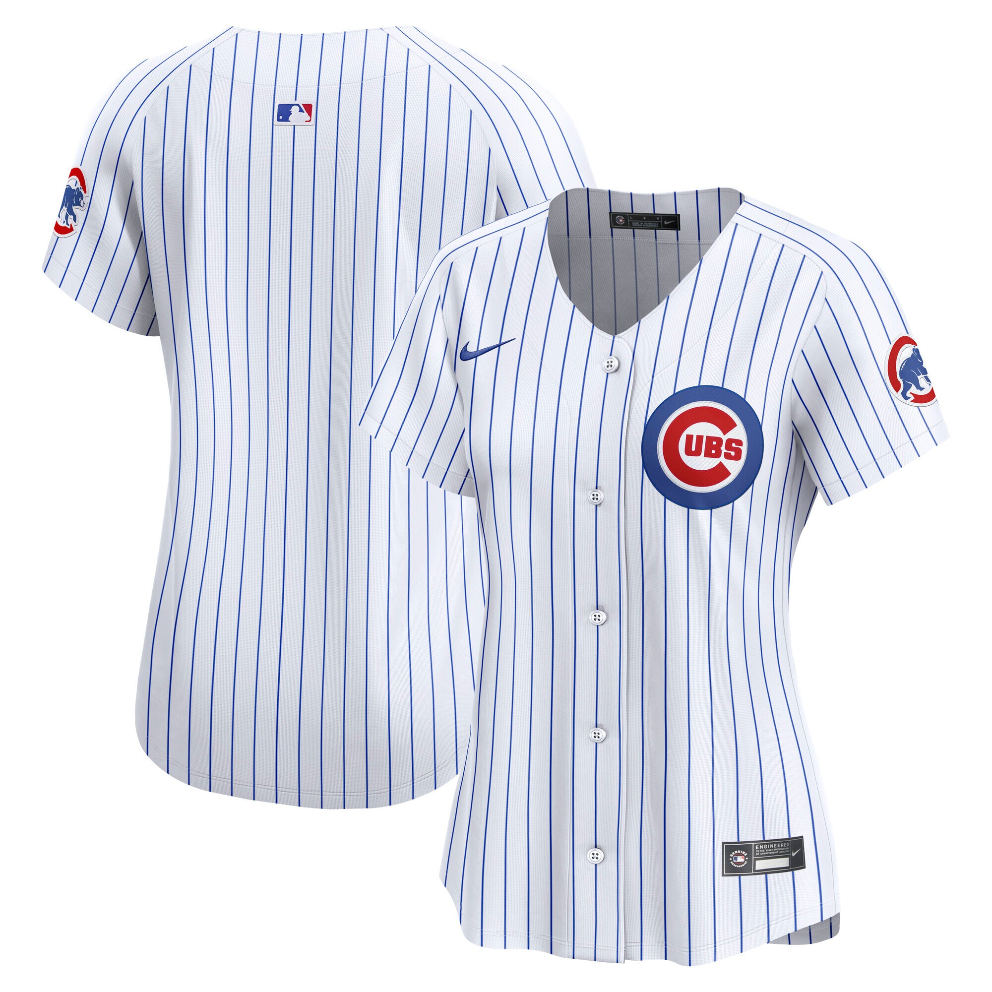 【公式グッズ】MLB カブス ホーム リミテッド ユニフォーム Nike/ナイキ レディース ホワイト (2025 Women's Limited Blank Jerseys)
