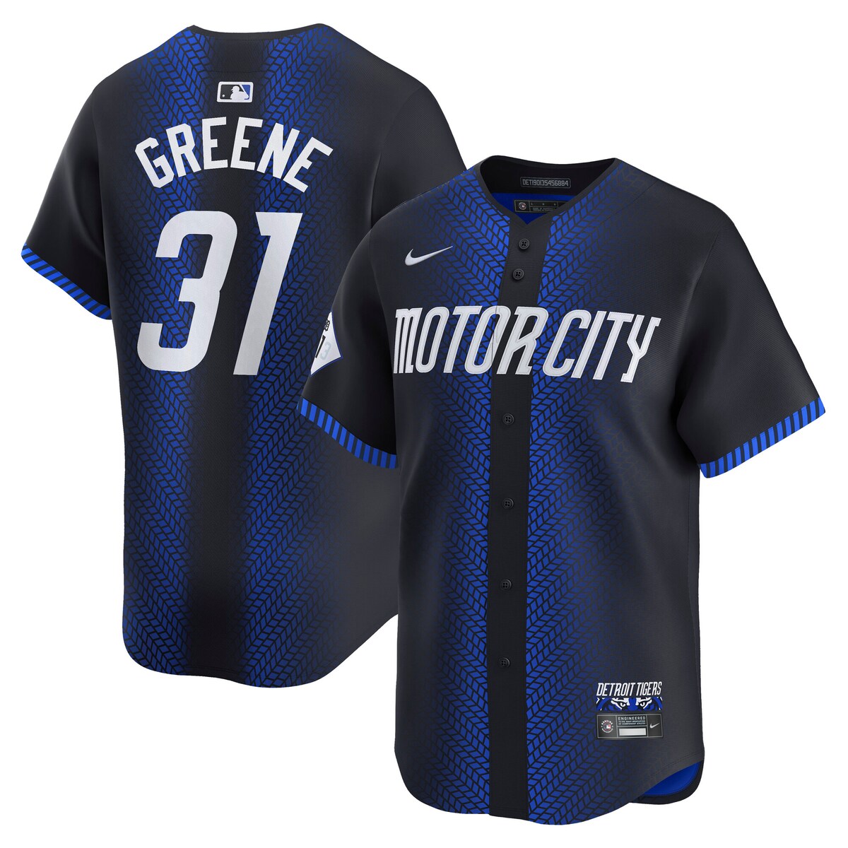 【公式グッズ】MLB タイガース ライリー・グリーン シティコネクト リミテッド ユニフォーム Nike/ナイキ メンズ ネイビー (Sp25 Nike Mens Limited Carryover City Connect Player Jersey)