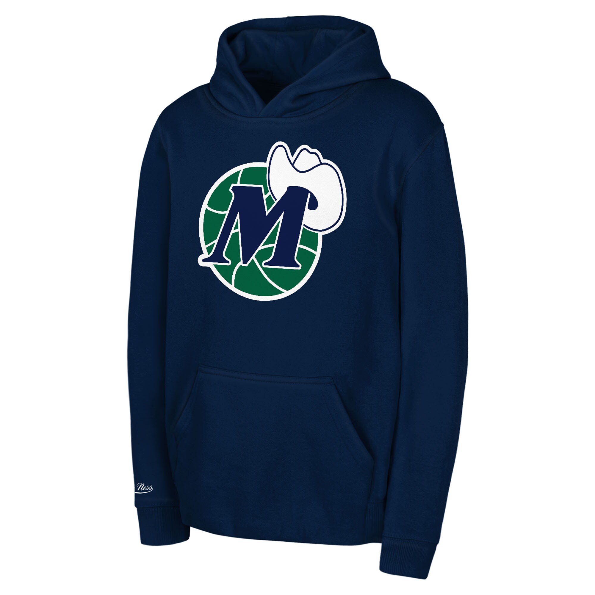 【公式グッズ】NBA マーベリックス プルオーバー パーカー Mitchell & Ness/ミッチェル＆ネス トドラー・幼児サイズ ネイビー (NBA MNC SP25 Toddler Retro Logo PO Hoodie)｜Fanatics公式ストア 店 8,996円