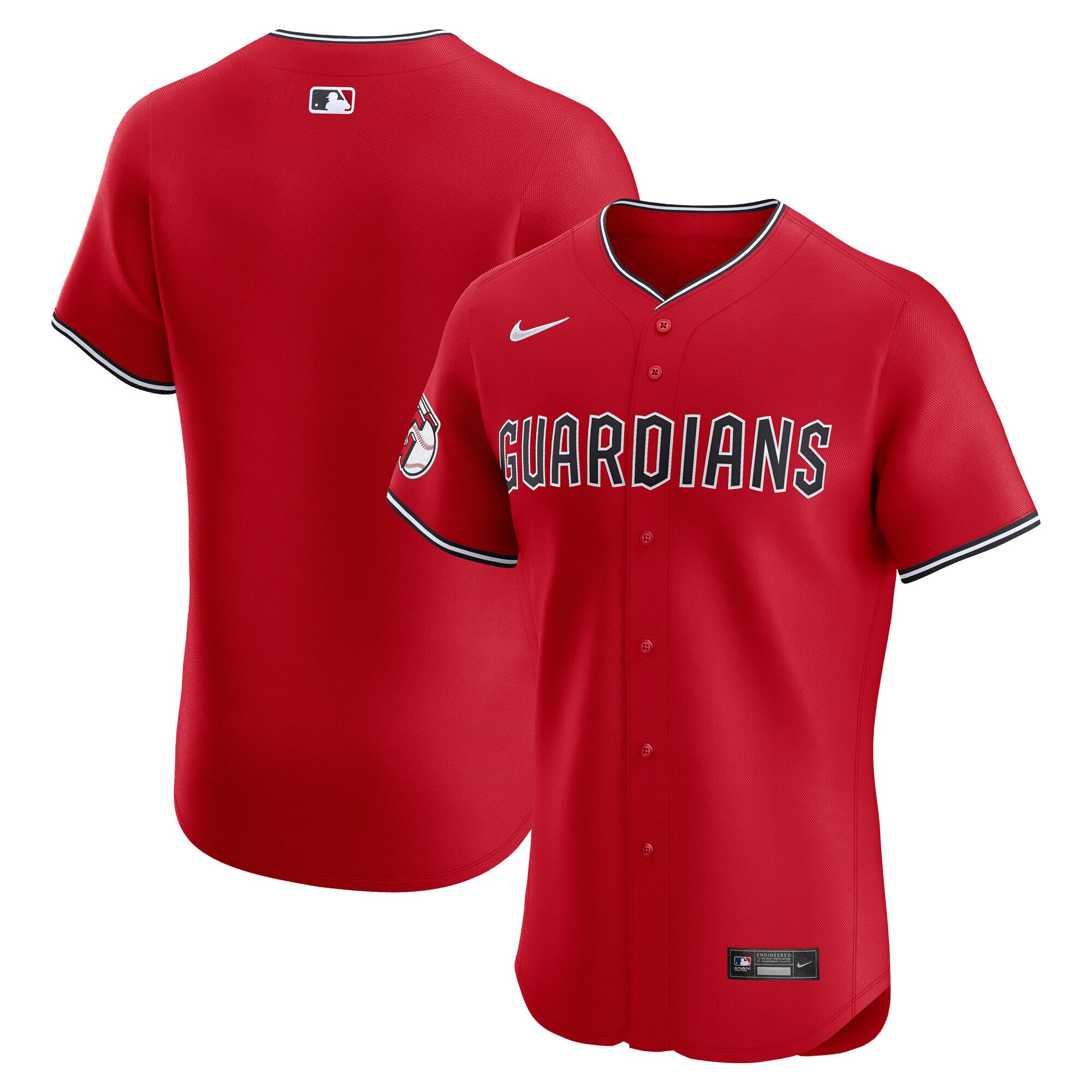 【公式グッズ】MLB インディアンス オルタネイト エリート ユニフォーム Nike/ナイキ メンズ レッド (Blank Nike Elite Jersey - NO Patch)