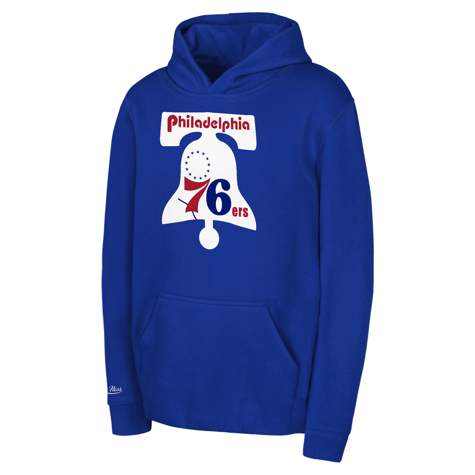 【公式グッズ】NBA 76ers プルオーバーパーカー Mitchell & Ness/ミッチェル＆ネス トドラー・幼児サイズ ロイヤル (NBA MNC SP25 Toddler Retro Logo PO Hoodie)｜Fanatics公式ストア 店