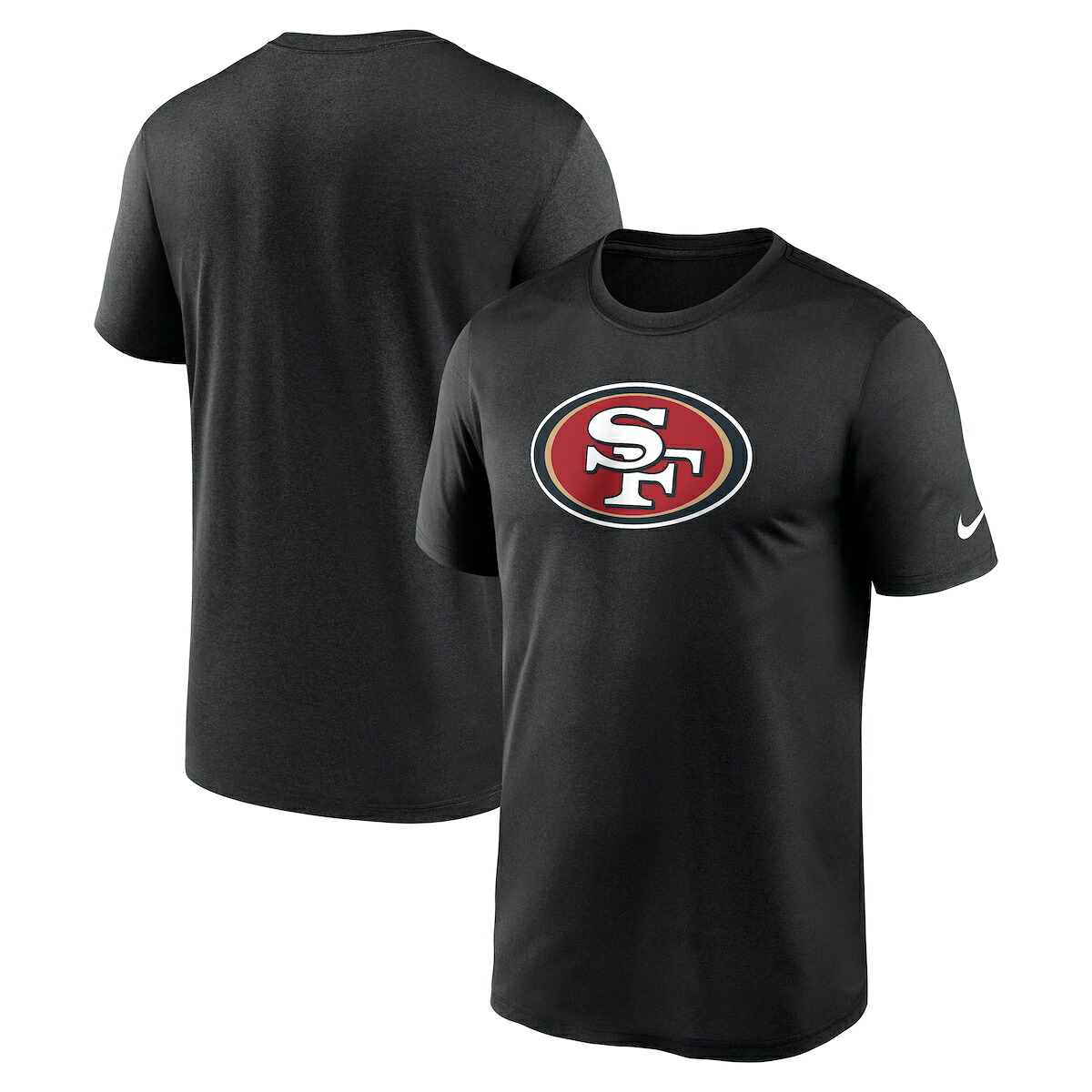 【公式グッズ】NFL 49ers Tシャツ Nike/ナイキ メンズ ブラック (25 Men's Nike Primetime Legend Logo Dri-Fit SST - R)|Fanatics公式ストア 店