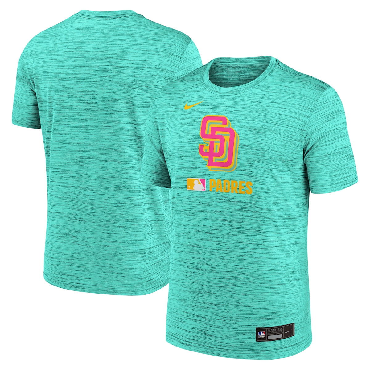 サンディエゴパドレス シティコネクトTシャツ 選手着用品 サイズM サンディエゴ パドレス】マニー・マチャド Nike シティコネクト