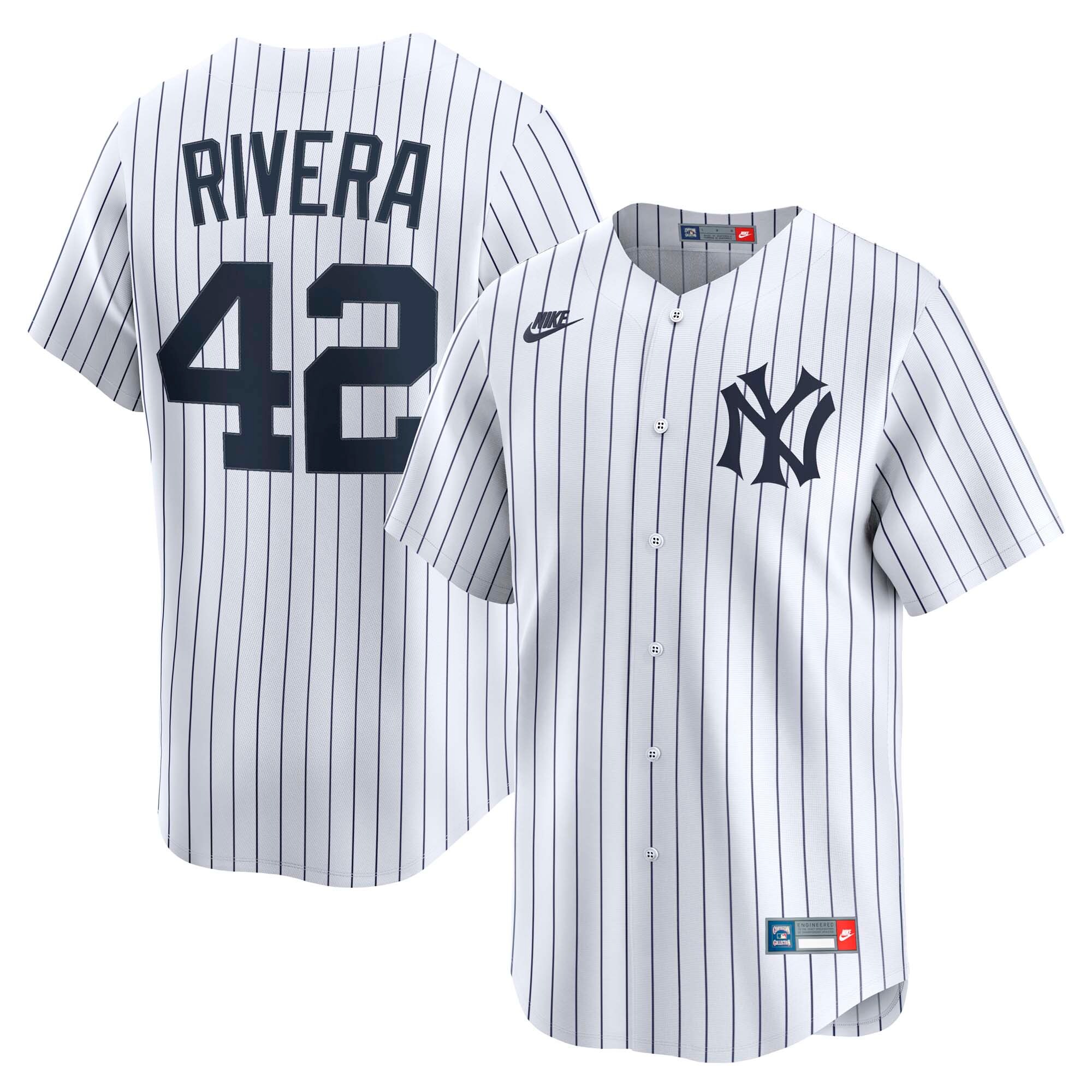 【公式グッズ】MLB ヤンキース マリアーノ・リベラ ユニフォーム Nike/ナイキ メンズ ホワイト (SP25 Nike Mens Limited Cooperstown Player Jersey)
