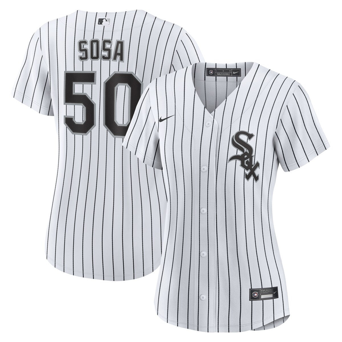 【公式グッズ】MLB ホワイトソックス レニン・ソーサ ユニフォーム Nike/ナイキ レディース ホワイト (Women's Nike 1.0 Replica Player Jersey)