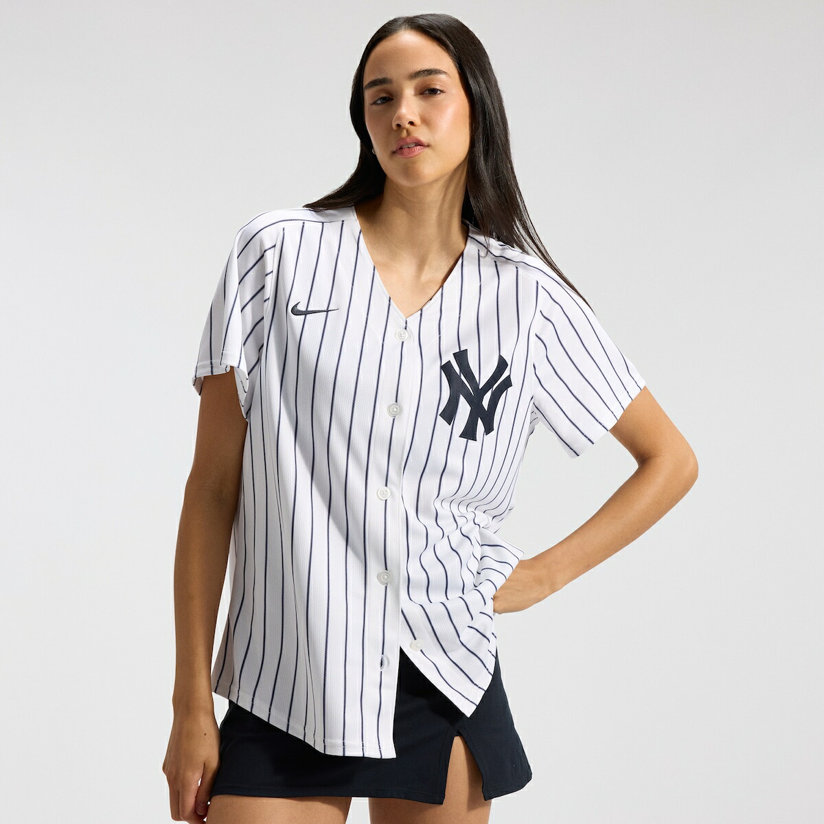 【公式グッズ】MLB ヤンキース ユニフォーム Nike/ナイキ レディース ホワイト (SP25 Nike Womens Limited Blank Jersey)