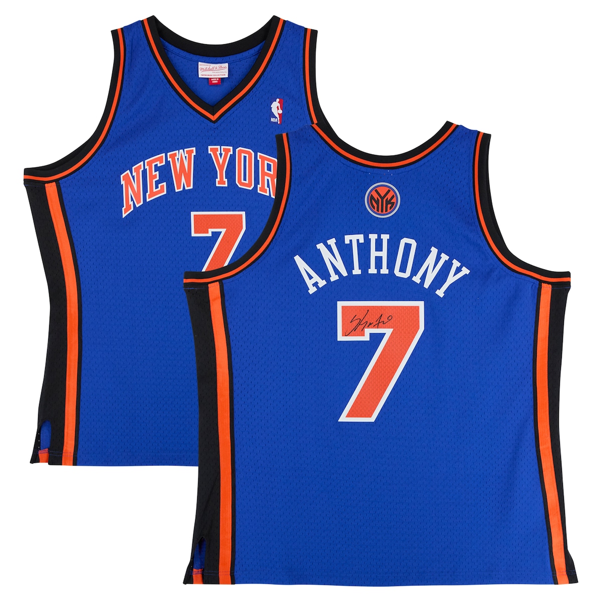 NBA Carmelo Anthony サイン入り写真 Carmelo Anthony New York Knicks Autographed Fanatics Authentic 16