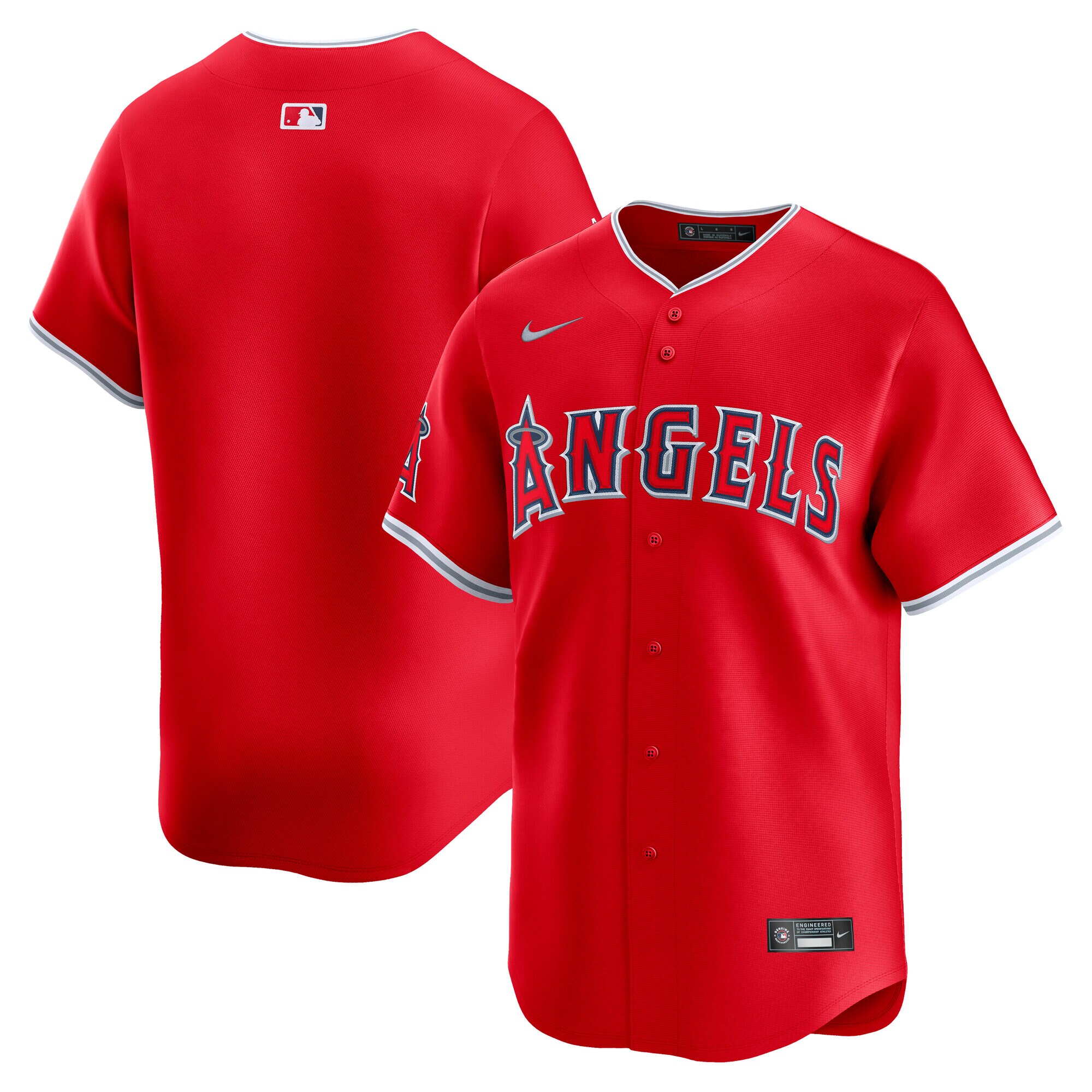 【公式グッズ】MLB エンゼルス ユニフォーム Nike/ナイキ メンズ レッド (SP25 Nike Mens Limited Blank Jersey)
