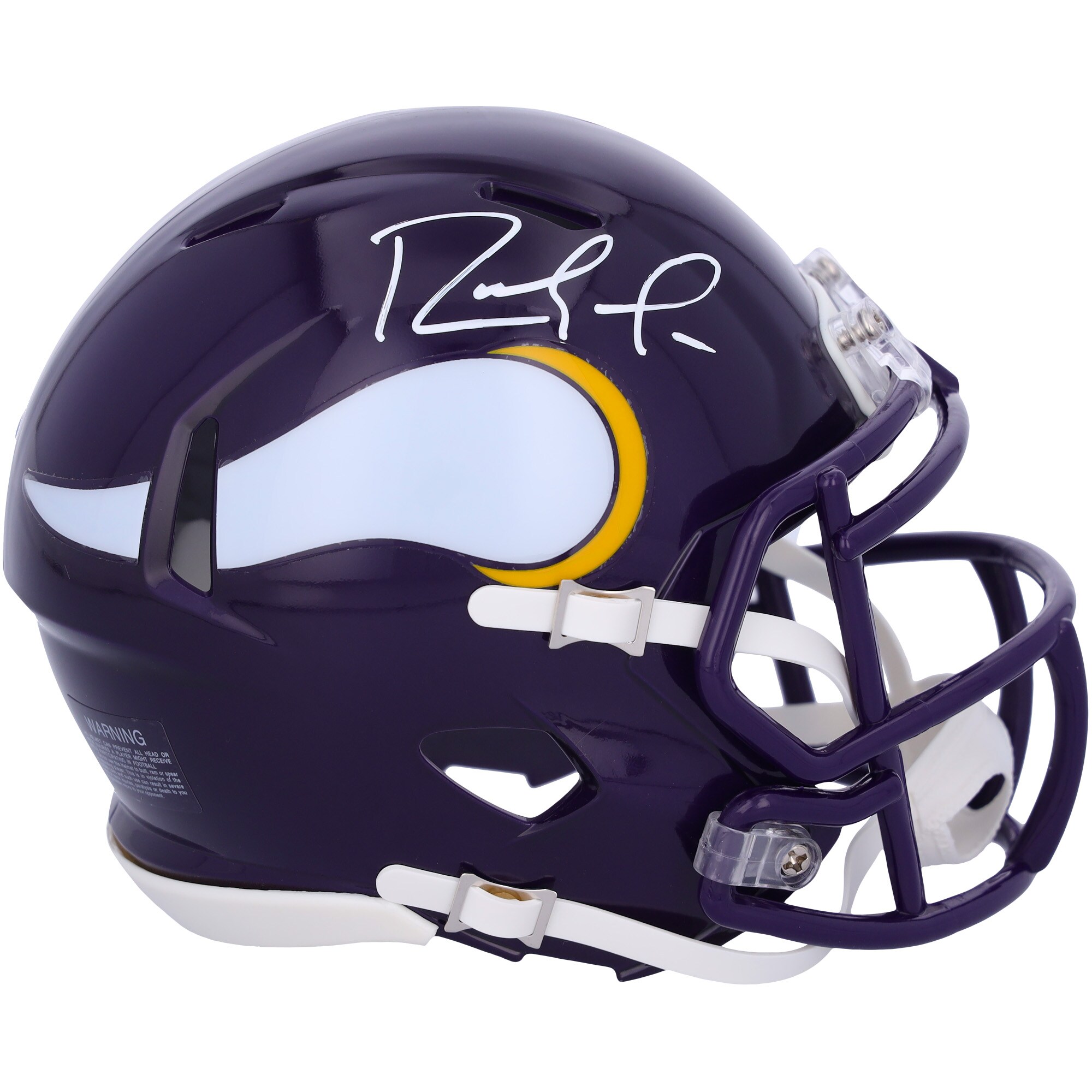 【公式シリアル番号付】NFL バイキングス ランディ・モス 直筆サイン入り ミニヘルメット Fanatics Authentic/ファナティクスオーセンティック (AUT MINI HELMET 45608)｜Fanatics公式ストア 店