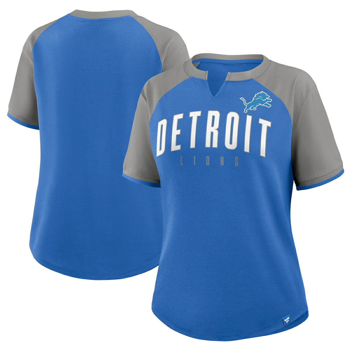 【公式グッズ】NFL ライオンズ Tシャツ Fanatics/ファナティクス レディース ブルー (NFL Womens Height Advantage Fashion SST)