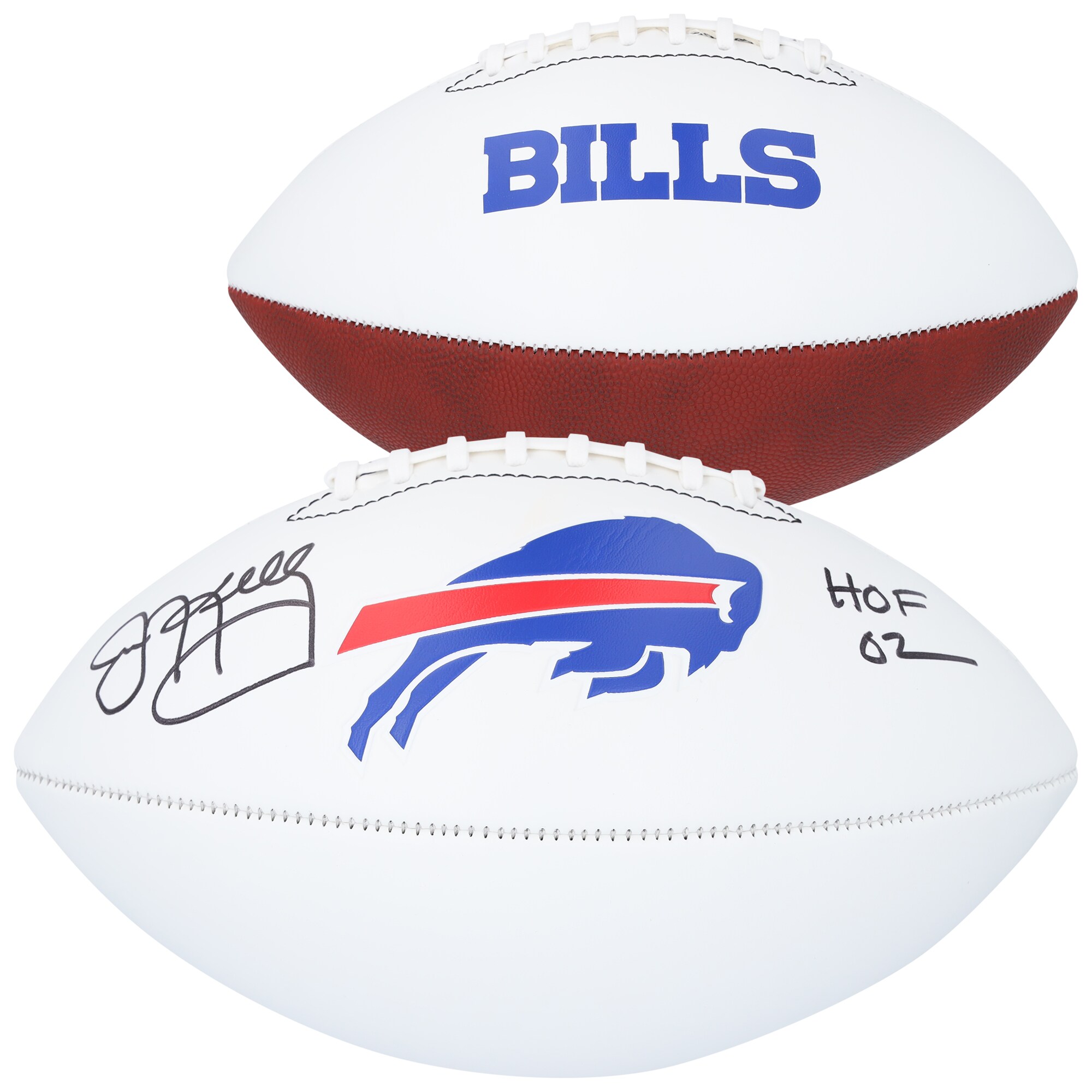 【公式シリアル番号付】NFL ビルズ ジム・ケリー 直筆サイン入り フットボール Fanatics Authentic/ファナティクスオーセンティック (AUT FOOTBALL-WHITE PANEL 45735)｜Fanatics公式ストア 店