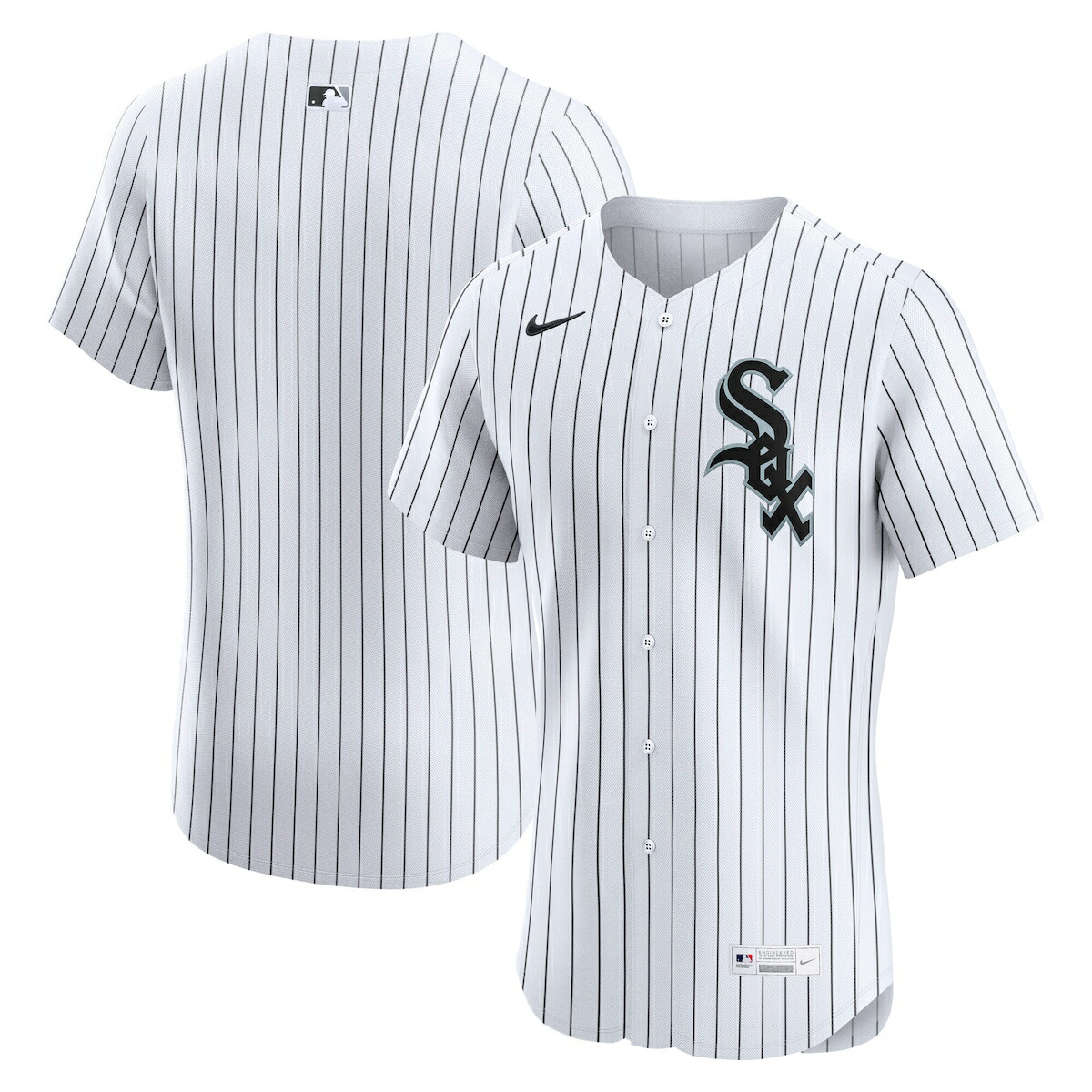 【公式グッズ】MLB ホワイトソックス ユニフォーム Nike/ナイキ メンズ ホワイト (Nike Elite Jersey Team Front - NO Patch)