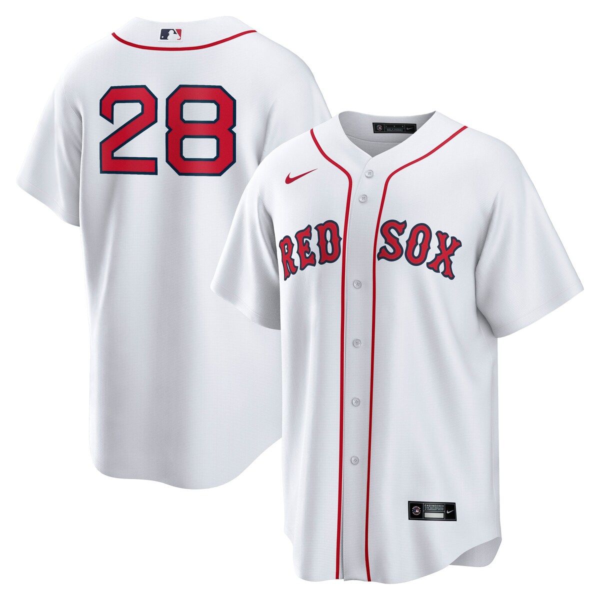 【公式グッズ】MLB レッドソックス クリスチャン・キャンベル ユニフォーム Nike/ナイキ メンズ ホワイト (Men's Nike 1.0 Replica Player Jersey)