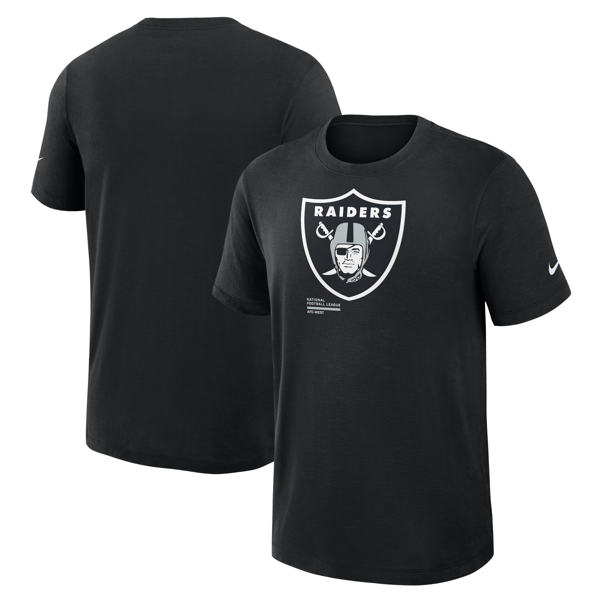 【公式グッズ】NFL レイダース Tシャツ Nike/ナイキ メンズ ブラック (25 Men's Nike Primetime Slub SST - R)|Fanatics公式ストア 店