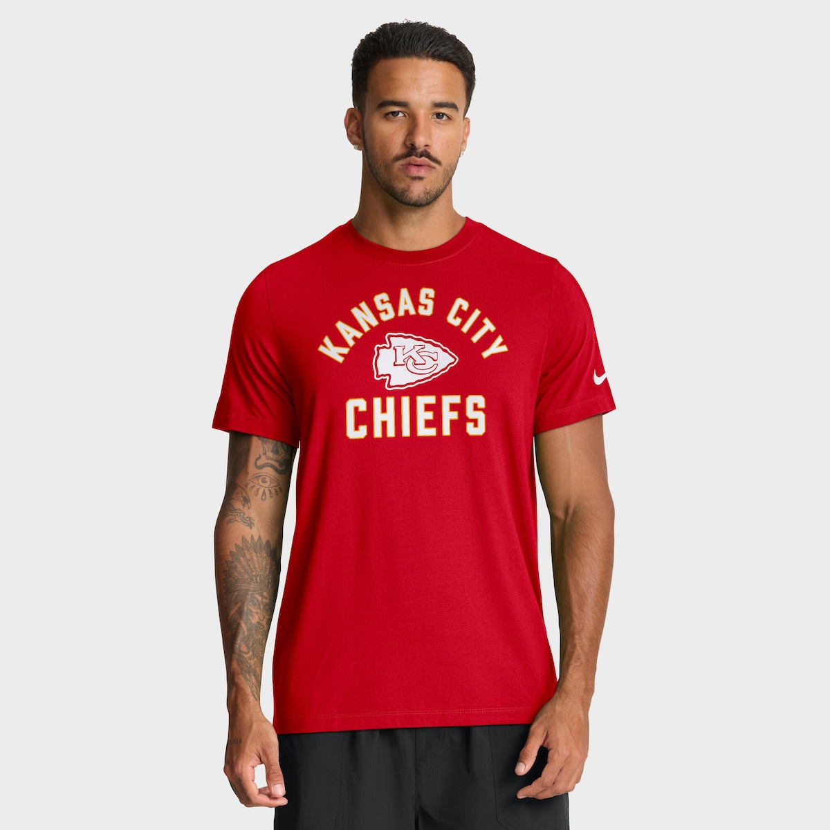 【公式グッズ】NFL チーフス Tシャツ Nike/ナイキ メンズ レッド (25 Men's Nike Rewind Triblend SST - R)