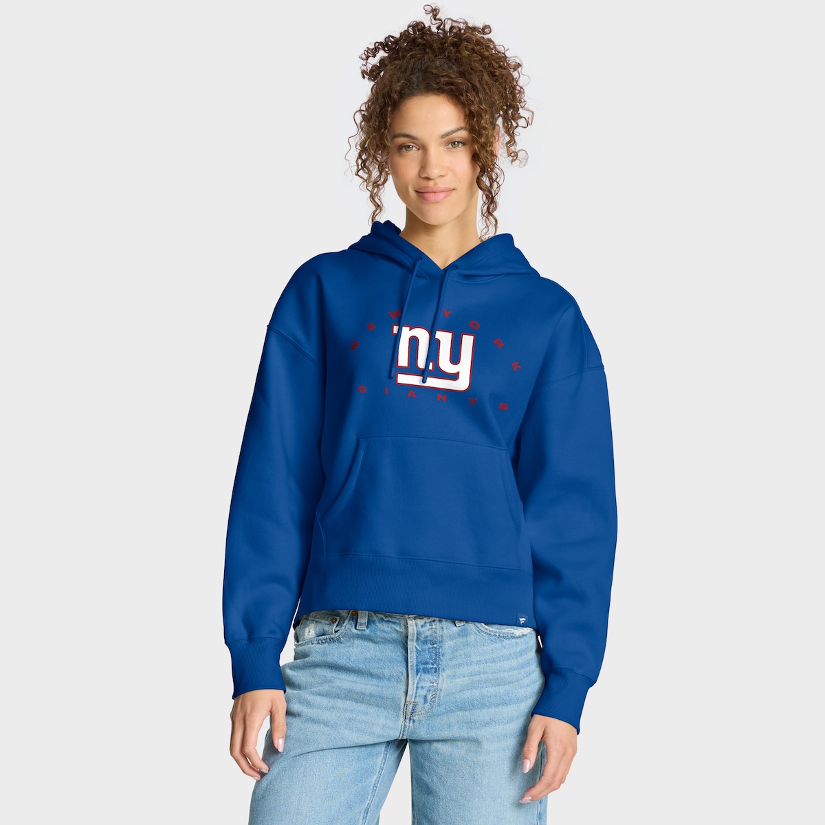 【公式グッズ】NFL ジャイアンツ プルオーバー パーカー Fanatics/ファナティクス レディース ロイヤル (NFL Womens Redzone Eligible Receiver Legacy Fleece POH - R)