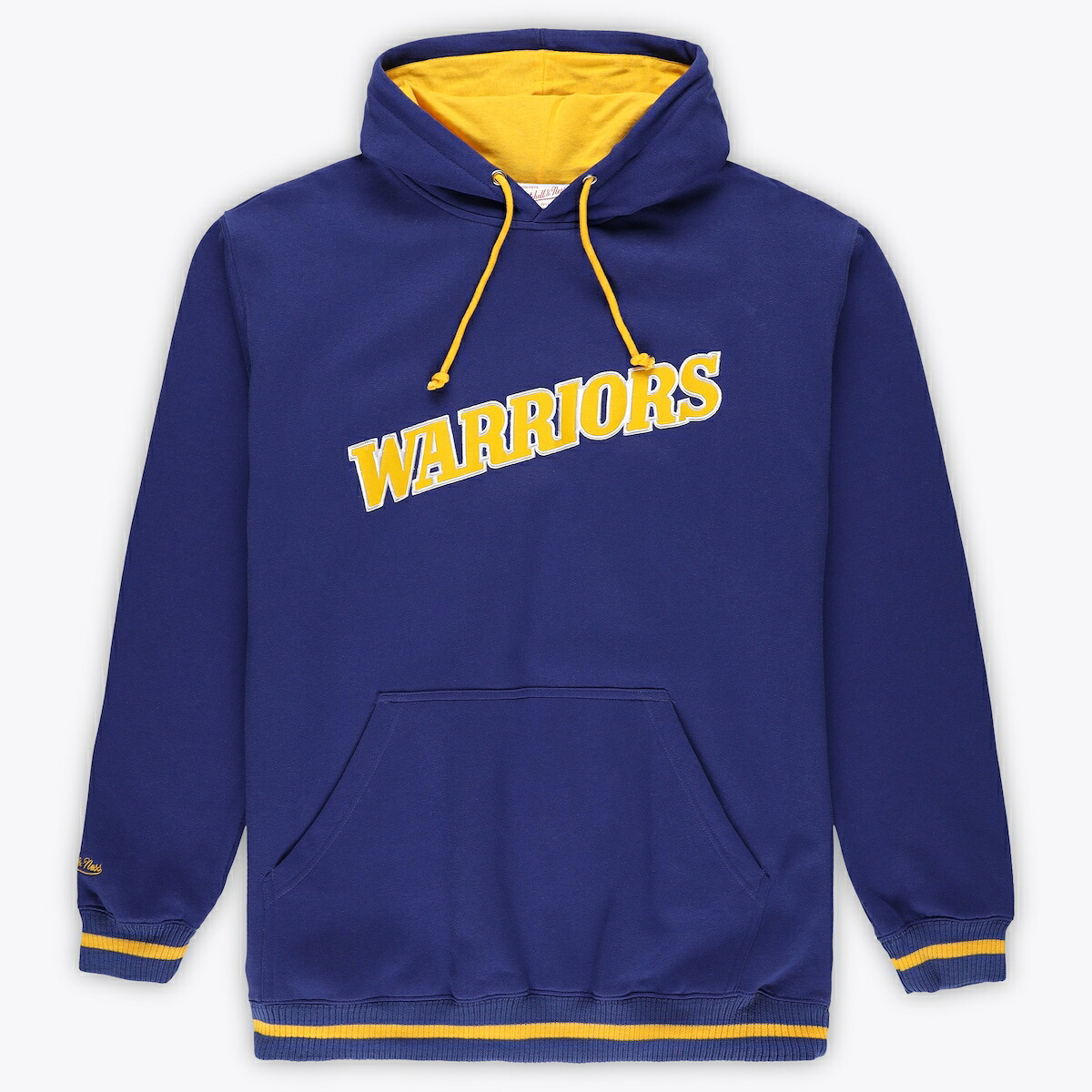 【公式グッズ】NBA ウォリアーズ パーカー （大きいサイズ） Mitchell & Ness/ミッチェル＆ネス メンズ ロイヤルブルー (NBA Profile MNC HWC Men's Big and Tall Pullover Hood)｜Fanatics公式ストア 店