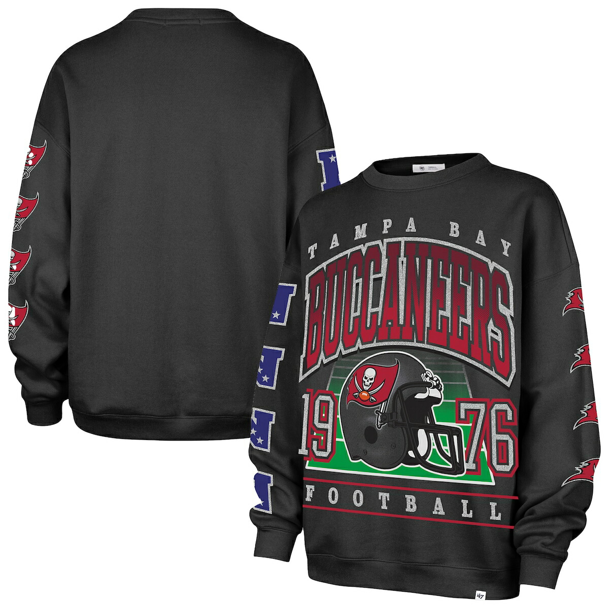 【公式グッズ】NFL バッカニアーズ トレーナー '47/フォーティーセブン レディース チャコール (NFL Womens Go Big Oversized Crew) 13,750円