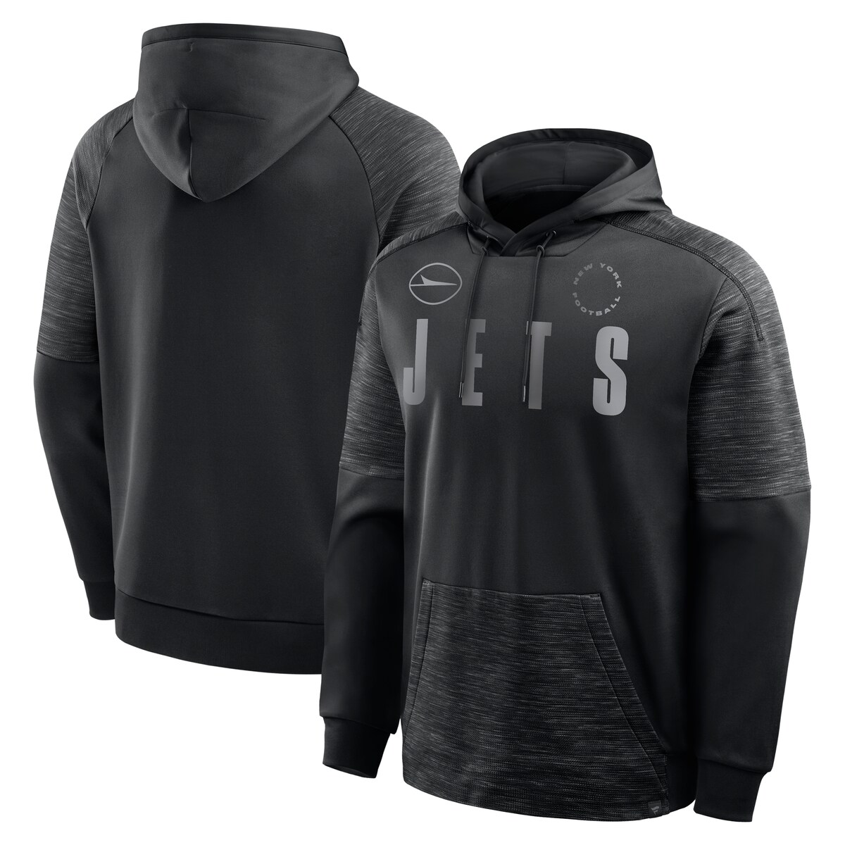 【公式グッズ】NFL ジェッツ プルオーバー パーカー Fanatics/ファナティクス メンズ ブラック (FANATICS CHIP SHOT POLY FLEECE POH)|Fanatics公式ストア 店