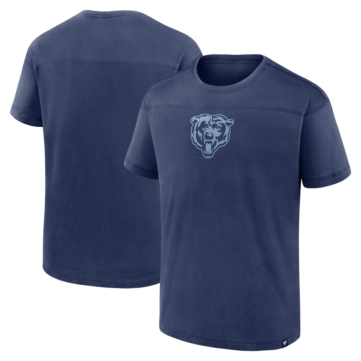 【公式グッズ】NFL ベアーズ Tシャツ Fanatics/ファナティクス メンズ ネイビー (FANATICS MINI TONAL SS FASHION TOP)|Fanatics公式ストア 店