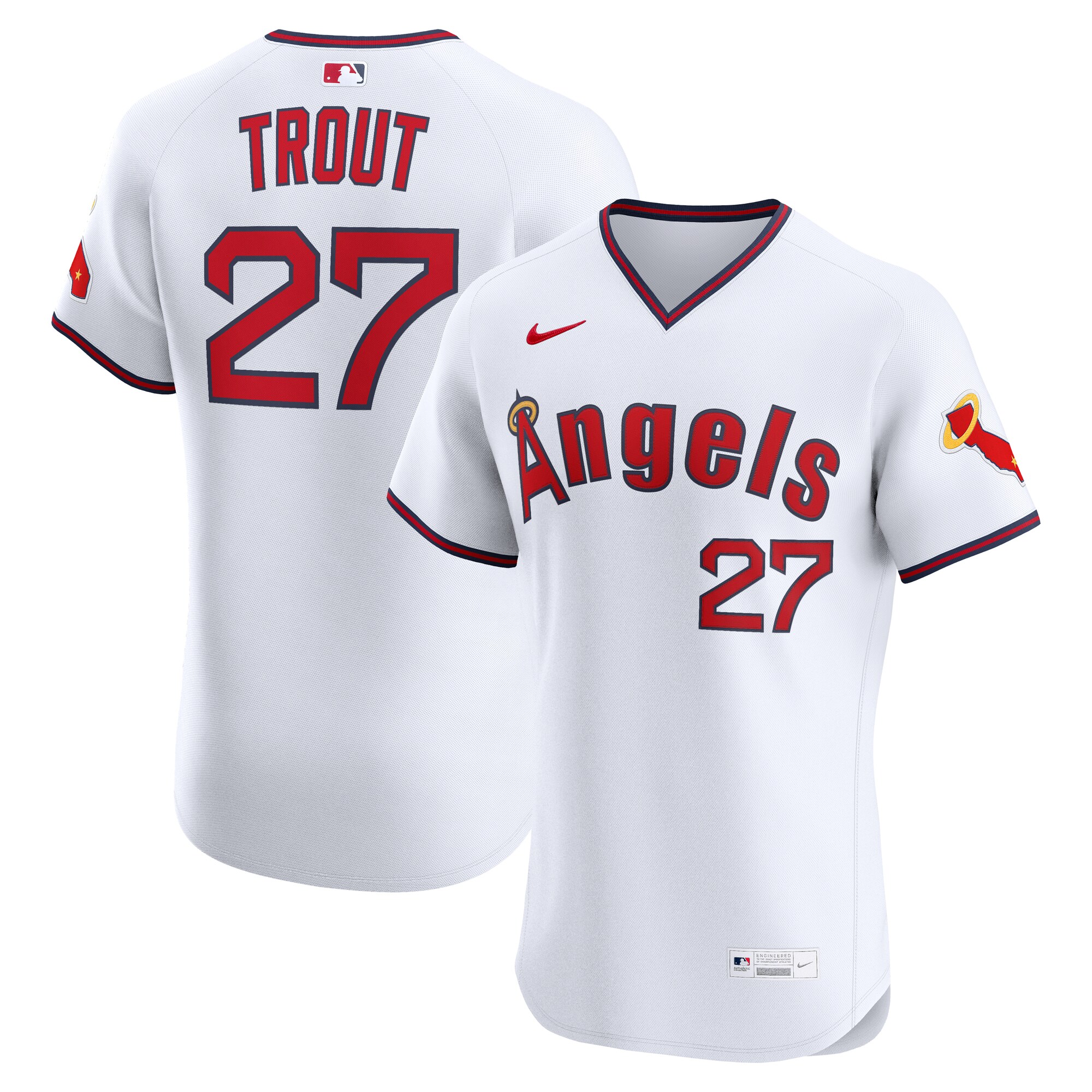 Majestic - エンゼルス　ユニフォーム　白 楽天市場】MLB エンゼルス ユニフォーム 2022 シティーコネクト