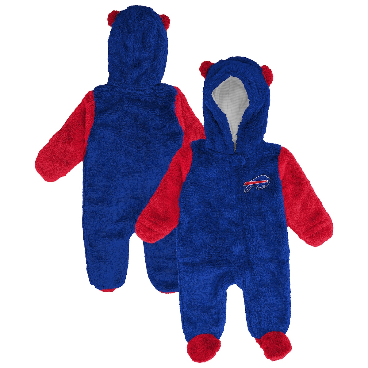 【公式グッズ】NFL ビルズ ロンパース Outerstuff ベビー用 ロイヤルブルー (NFL Newborn OST Stay Napping Fleece Bunting Pram)｜Fanatics公式ストア 店