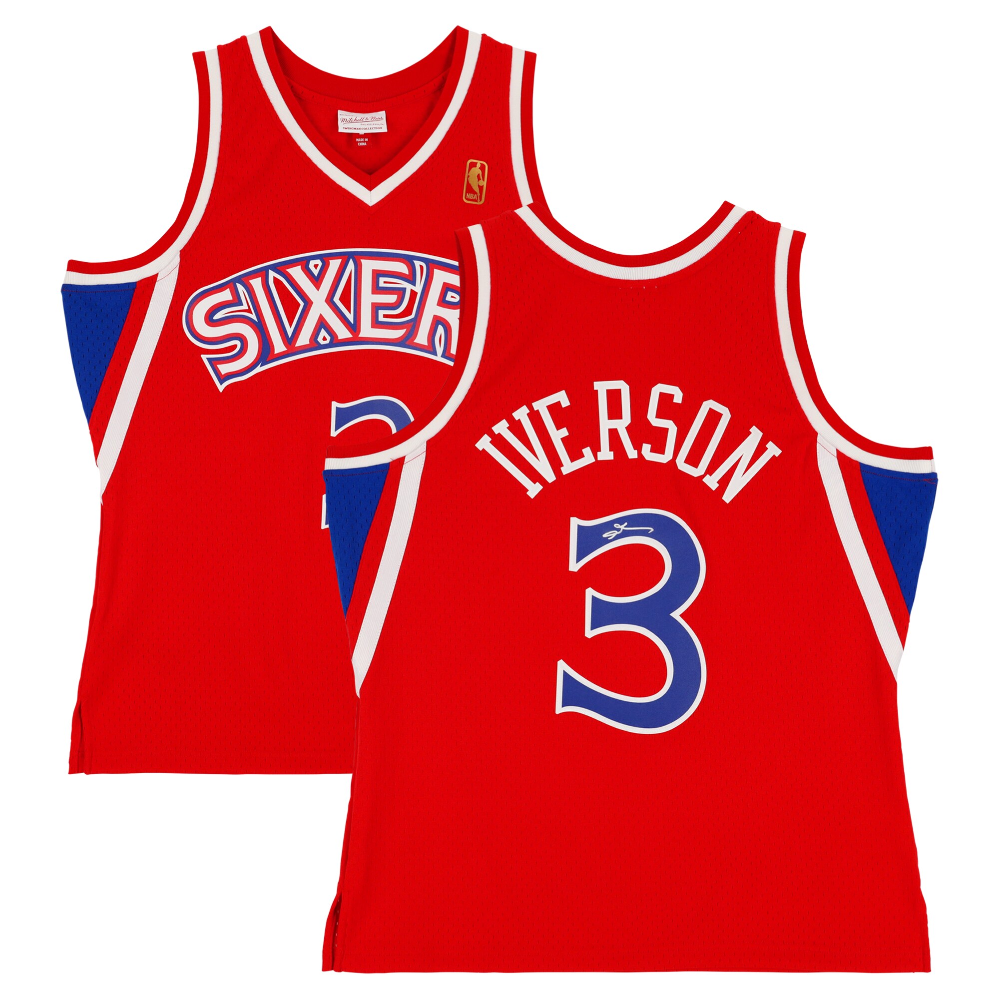 楽天市場】NBA アレン・アイバーソン 76ers ユニフォーム
