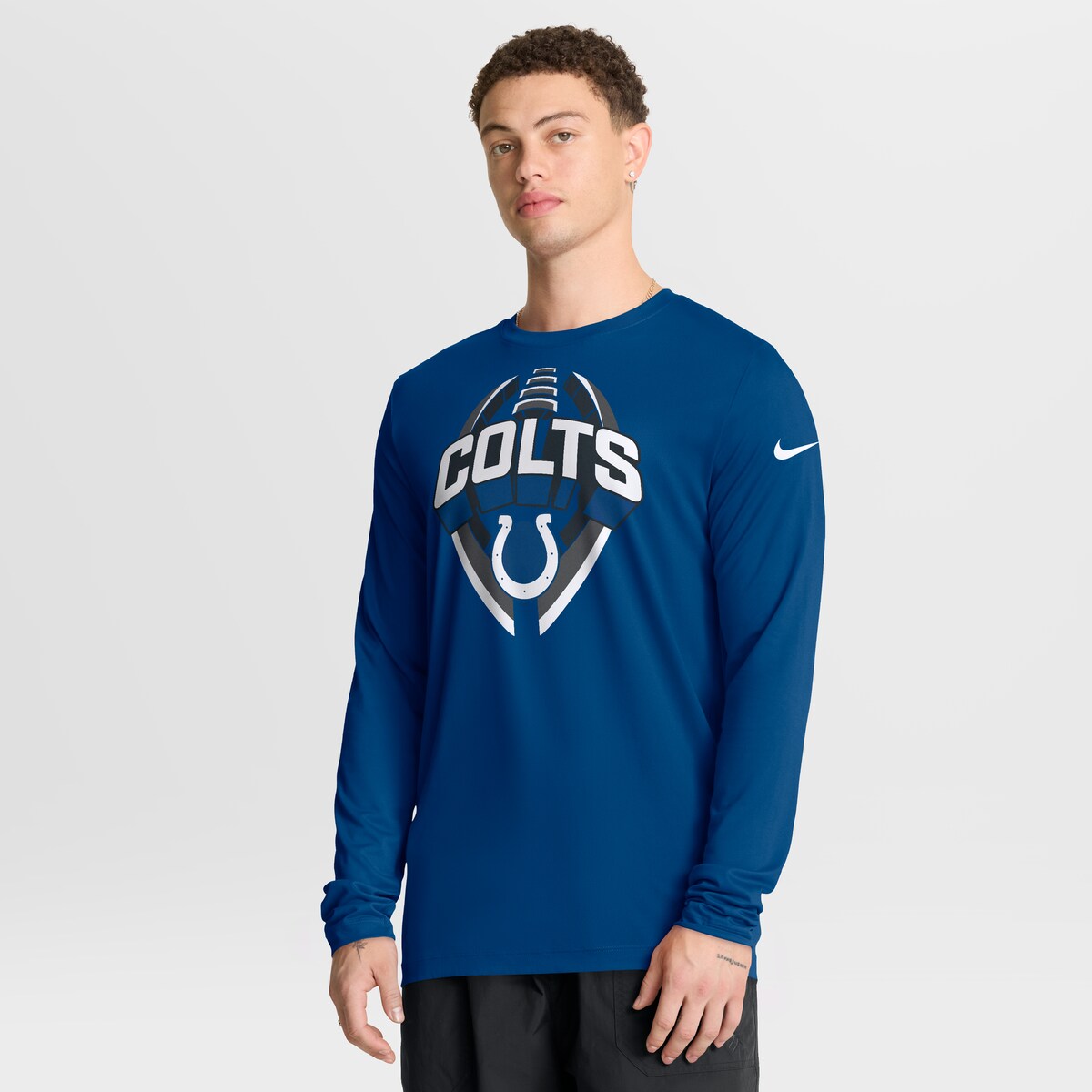 【公式グッズ】NFL コルツ 長袖 Tシャツ Nike/ナイキ メンズ ロイヤルブルー (25 Men's Nike Primetime Legend Icon Dri-Fit LST - R)｜Fanatics公式ストア 店 8,870円