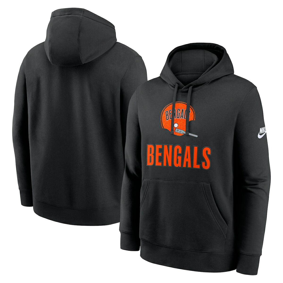 【公式グッズ】NFL ベンガルズ プルオーバー パーカー Nike/ナイキ メンズ ブラック (Men's Nike Best Season Rewind Club Hoodie) 13,007円