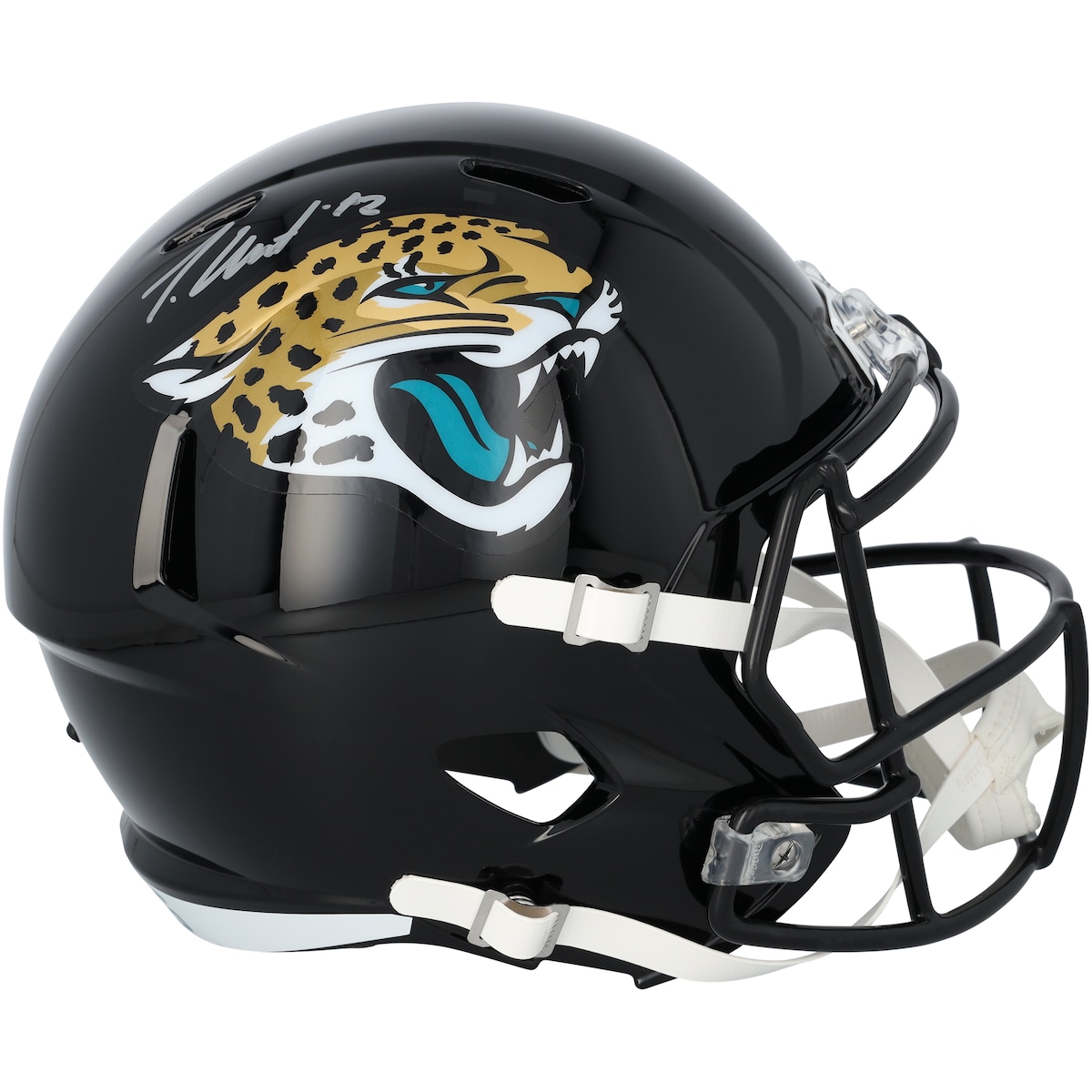 【公式シリアル番号付き】NFL ジャガーズ トラビス・ハンター 直筆サイン入り 実物大 ヘルメット Fanatics Authentic/ファナティクスオーセンティック (AUT REP HELMET 45849)｜Fanatics公式ストア 店