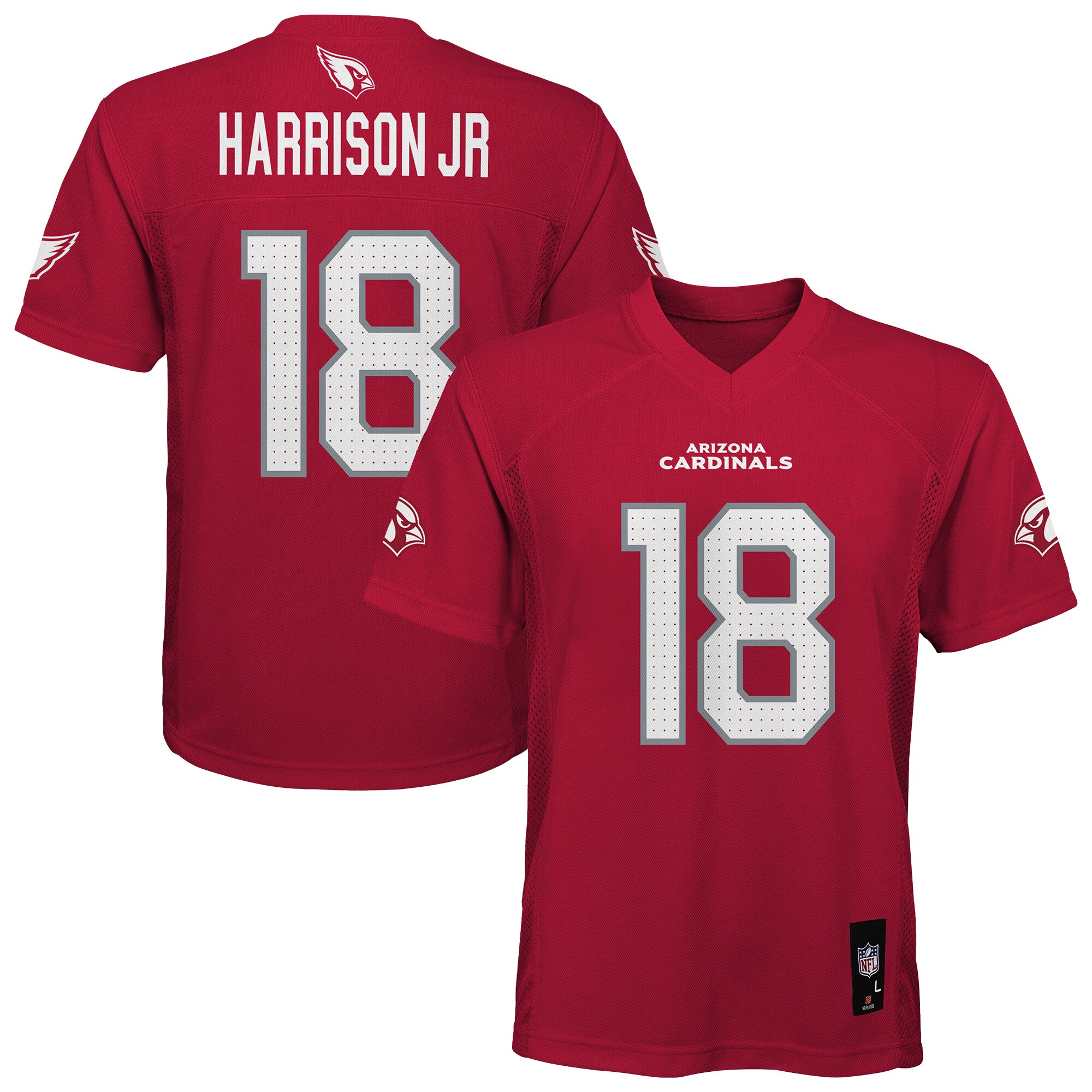 【公式グッズ】NFL カーディナルス マービン・ハリソン・ジュニア ユニフォーム Outerstuff キッズサイズ カージナルレッド (Youth NFL Mid-Tier Jersey) 10,308円