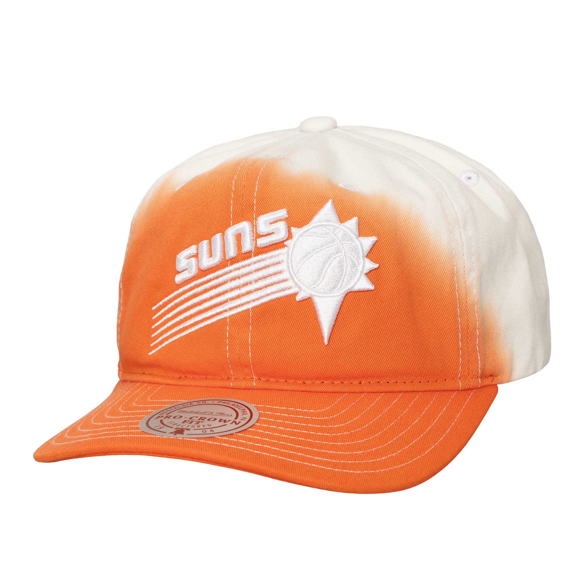 【公式グッズ】NBA サンズ アジャスタブルキャップ Mitchell & Ness/ミッチェル＆ネス メンズ オレンジ (25 NBA MNC Dip Dye Cotton Pro Snapback)｜Fanatics公式ストア 店