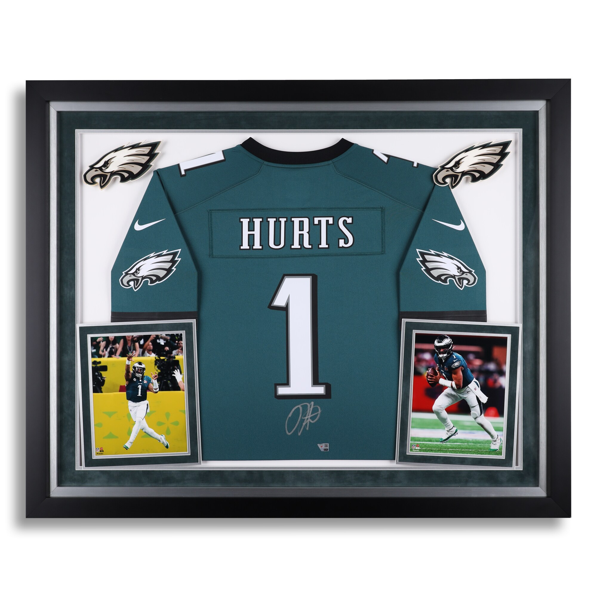 【公式シリアル番号付き】NFL イーグルス ジャレン・ハーツ 直筆サイン入り アメフト ユニフォーム Fanatics Authentic/ファナティクスオーセンティック (AUT FR FB JERSEY 45840)｜Fanatics公式ストア 店 128,004円