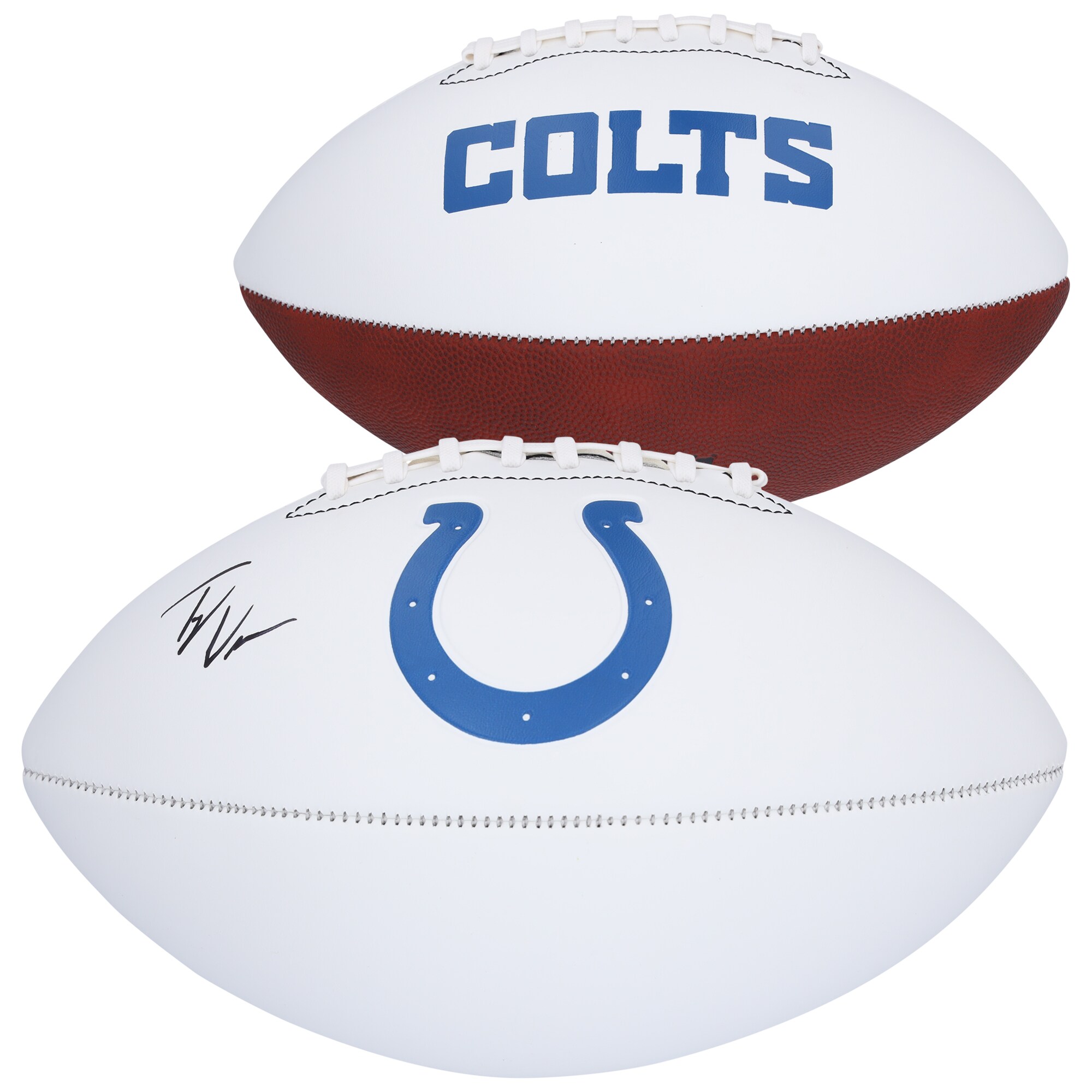 【公式シリアル番号付き】NFL コルツ タイラー・ウォーレン 直筆サイン入り フットボール Fanatics Authentic/ファナティクスオーセンティック (AUT FOOTBALL-WHITE PANEL 45854)|Fanatics公式ストア 店