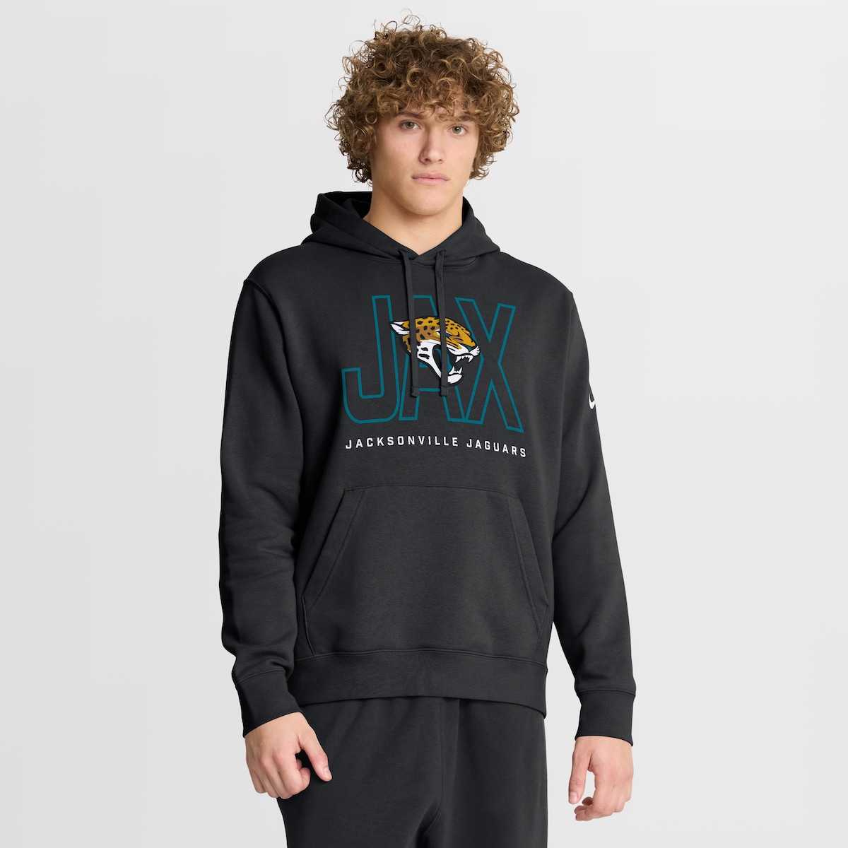 【公式グッズ】NFL ジャガーズ フリース パーカー Nike/ナイキ メンズ ブラック (25 Men's Nike Primetime Club PO Hoodie)｜Fanatics公式ストア 店