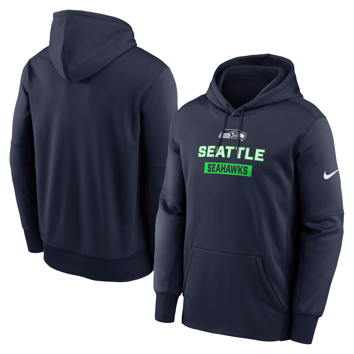 【公式グッズ】NFL シーホークス パーカー Nike/ナイキ メンズ (25 Men's Nike Primetime Dri-Fit Therma PO Hood - R)