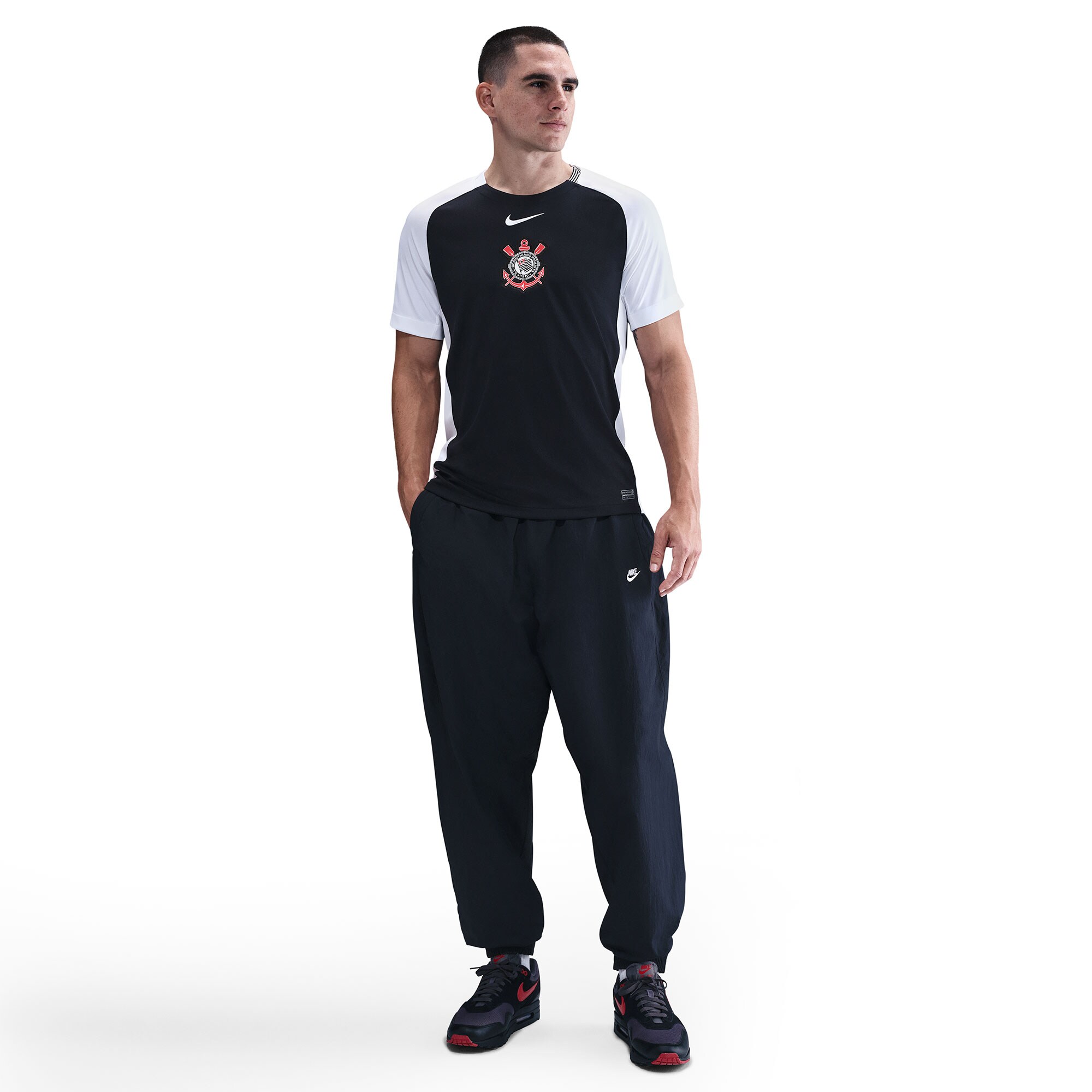 【公式グッズ】ブラジル セリエA コリンチャンス アウェイ ユニフォーム (レプリカ) Nike/ナイキ メンズ ブラック (NIK 2025/26 Men's Replica Jersey)|Fanatics公式ストア 店