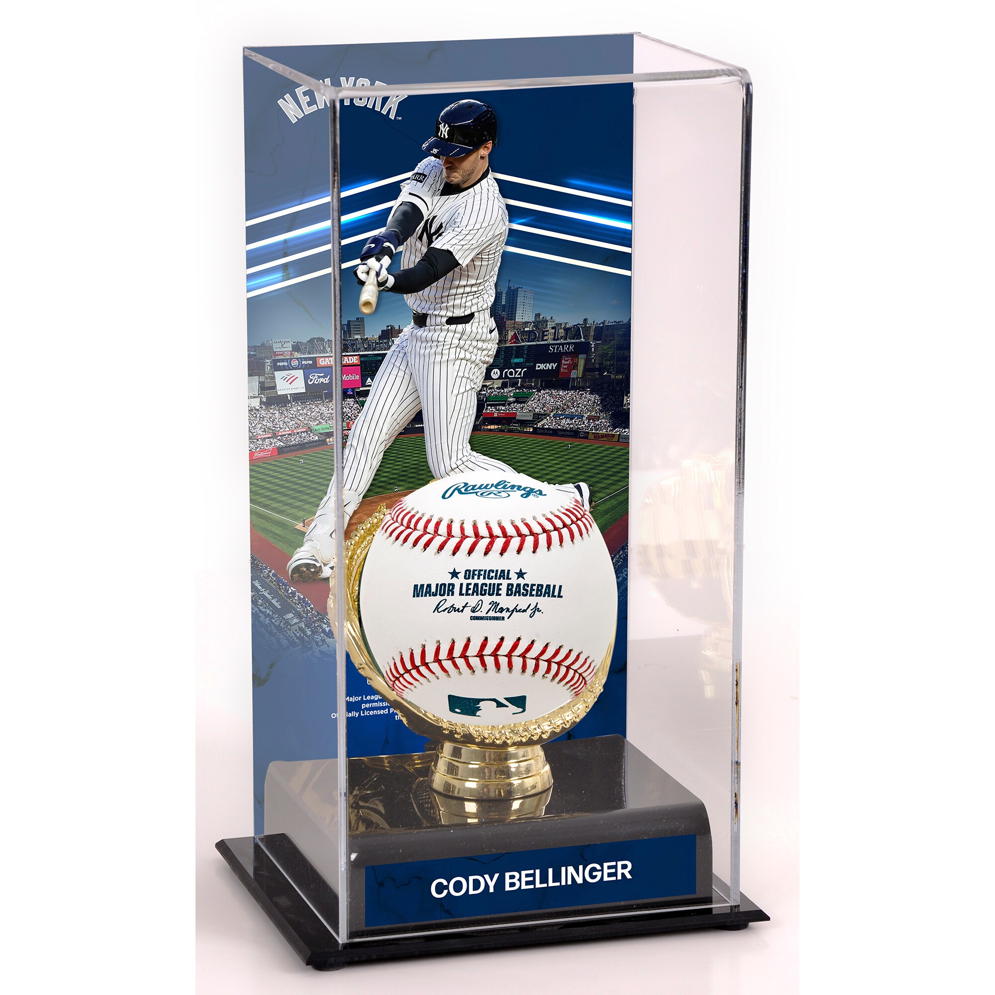 【公式グッズ】MLB ヤンキース コディ・ベリンジャー コレクタブル用 野球ボールケース(ボール無し) Fanatics Authentic/ファナティクスオーセンティック (UNS DISPLAY CASE 45839)|Fanatics公式ストア 店