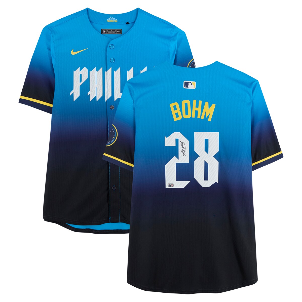 フィリーズ　キンブレル　 サイン ユニフォーム ホログラム　MLB 楽天市場】【MLB公式ホログラム付】MLB ブレーブス マイケル・ハリスII