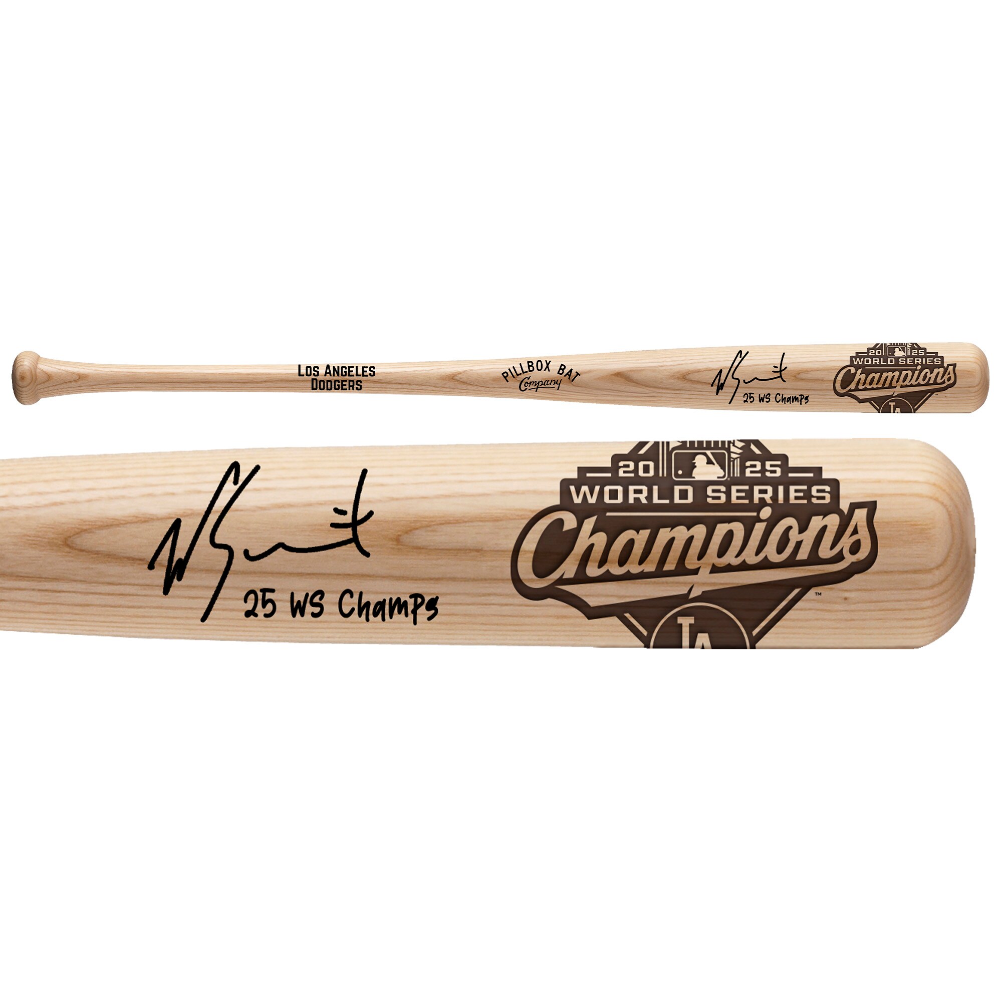 正規品！ドジャース ヘルナンデス 直筆サイン バット MLB Fanatics