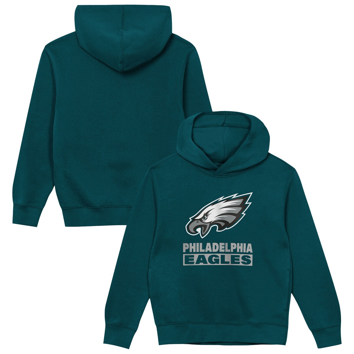 【公式グッズ】NFL イーグルス パーカー Outerstuff トドラー・幼児サイズ グリーン (25 NFL PRB Toddler Back to Basics POH)｜Fanatics公式ストア 店