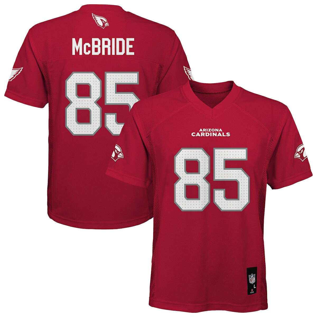【公式グッズ】NFL カーディナルス トレイ・マクブライド レプリカ ユニフォーム Outerstuff キッズサイズ カージナルレッド (Youth NFL Mid-Tier Jersey)｜Fanatics公式ストア 店