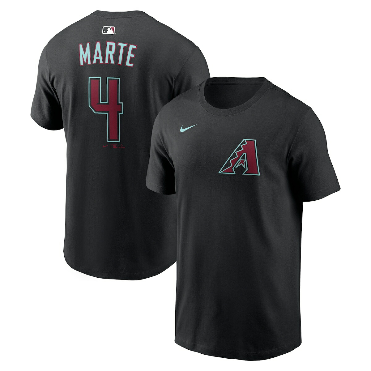 【公式グッズ】MLB ダイヤモンドバックス ケテル・マルテ ネーム&ナンバー Tシャツ Nike/ナイキ メンズ ブラック (Nike 2026 Men's N&N League Seasonal Tee)|Fanatics公式ストア 店