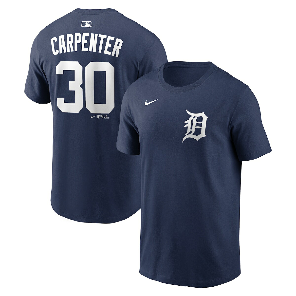 【公式グッズ】MLB タイガース ケリー・カーペンター ネーム&ナンバー Tシャツ Nike/ナイキ メンズ ネイビー (Nike Men's N&N CORE Tee - 2026)｜Fanatics公式ストア 店