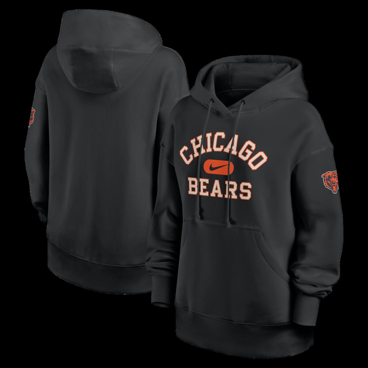 【公式グッズ】NFL ベアーズ トレーナー Nike/ナイキ レディース ブラック (NFL Womens Nike Phoenix Legacy POH)|Fanatics公式ストア 店