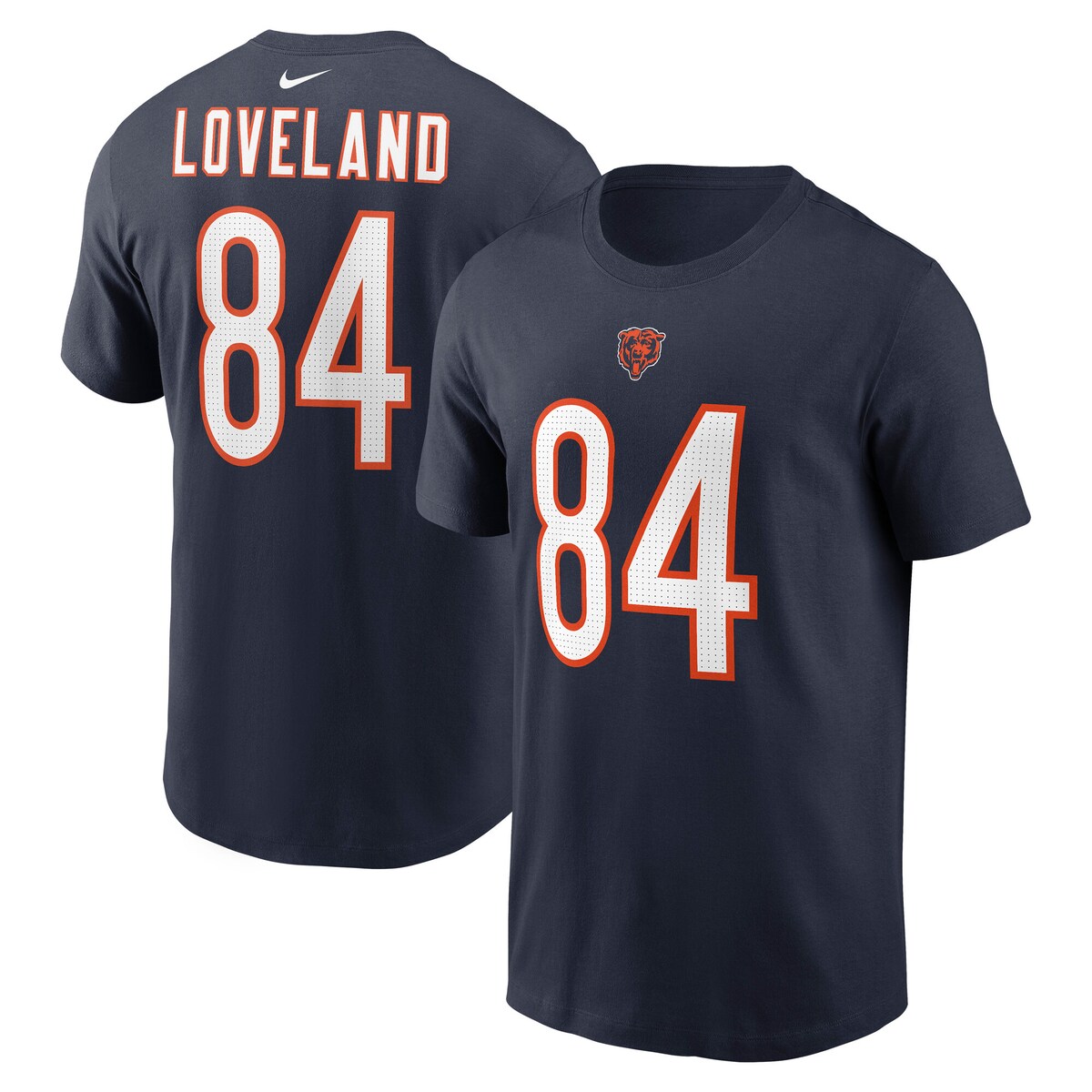 【公式グッズ】NFL ベアーズ コルストン・ラブランド ネーム&ナンバー Tシャツ Nike/ナイキ メンズ ネイビー (25 Men's NFL Nike Player N&N Tee)|Fanatics公式ストア 店